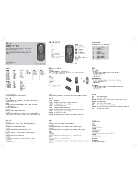 LG KX197.ACTCBR